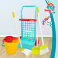 Miniatyrbild 5 av 7: Städvagn med accessoarer Colorbaby Leksak 5 Delar 30,5 x 55,5 x 19,5 cm (12 antal)