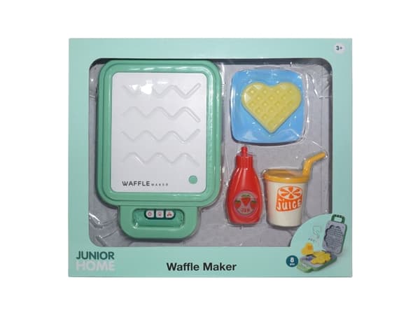JUNIOR HOME Waffle Maker Play Set L&S