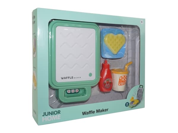 JUNIOR HOME Waffle Maker Play Set L&S
