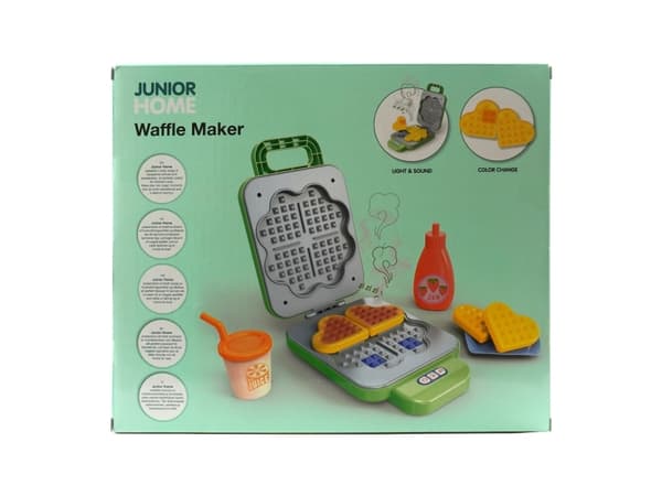 JUNIOR HOME Waffle Maker Play Set L&S