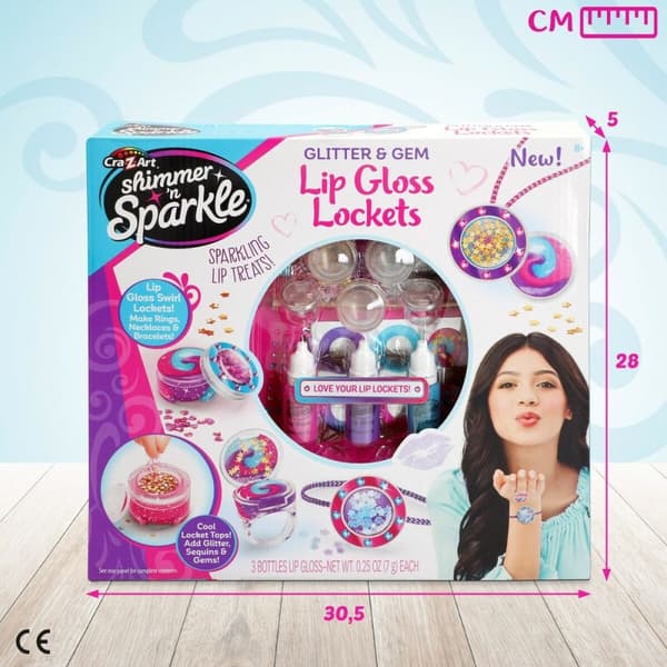 Lasten meikkisetti Cra-Z-Art Huulet (4 osaa)