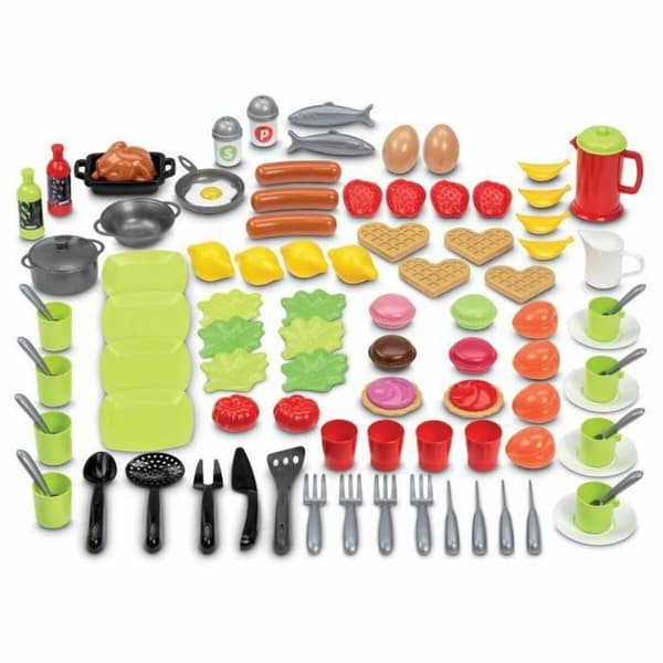 Leluruokasetti Ecoiffier 100 Kappaletta