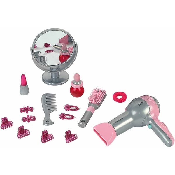 Kampaamosetti lapsille Klein Braun Pinkki Harmaa