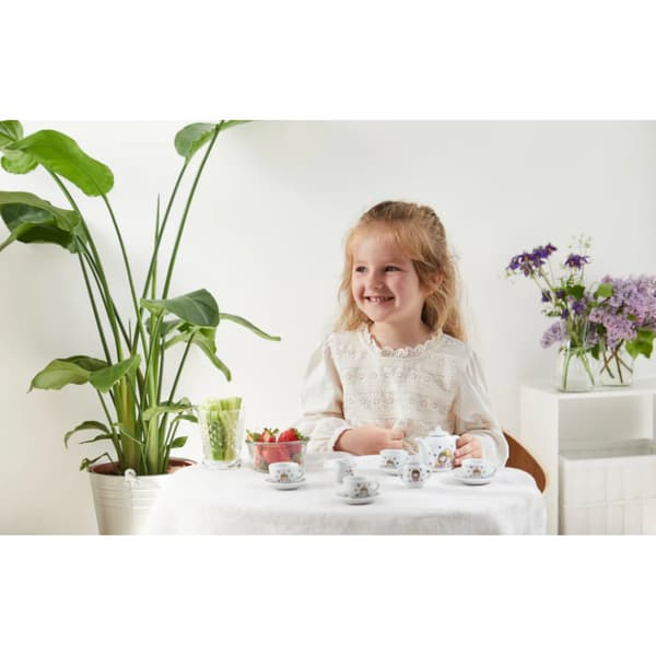 Porcelæn teselskab sæt