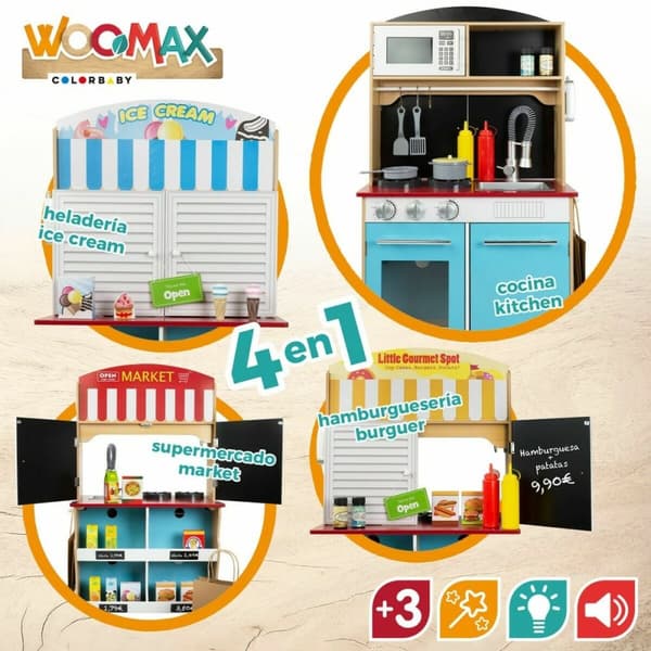 Køkkenspil Woomax Is 60 x 40 x 109 cm