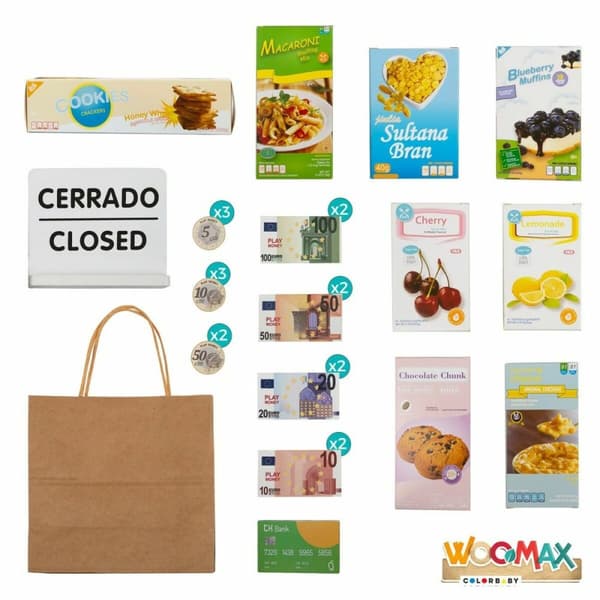 Lelu-supermarket Woomax 48 x 70 x 30 cm 28 Kappaletta