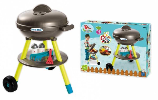Sort kuglegrill m/tilbehør