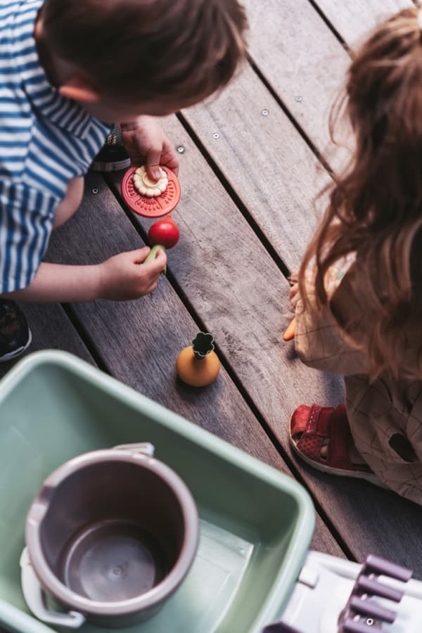 Dantoy Green Garden Frukt och grönsaker - 10 delar
