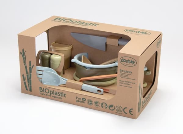 Dantoy BIO plast köksset 12 delar
