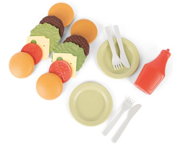 Dantoy BIO plastburgerset 19 delar