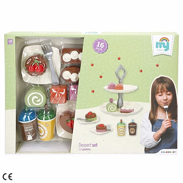 Leluruokasetti Colorbaby 16 Kappaletta (6 osaa)