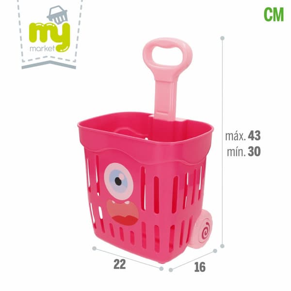 Leluruokasetti Colorbaby 22 x 43 x 16 cm 51 Kappaletta 6 osaa