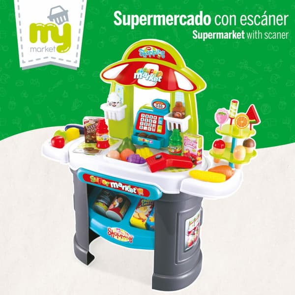Lelu-supermarket Colorbaby 66 x 68 x 25 cm 2 osaa