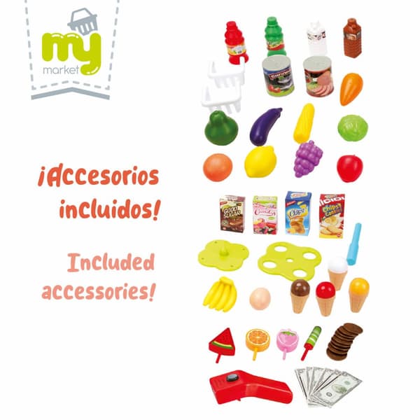 Lelu-supermarket Colorbaby 66 x 68 x 25 cm 2 osaa
