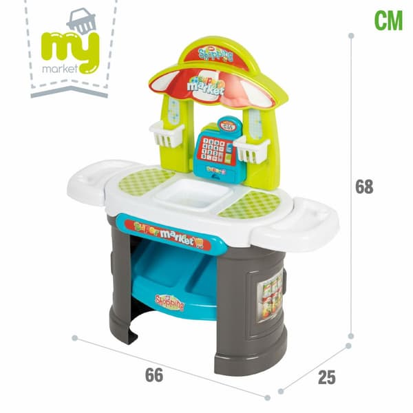 Lelu-supermarket Colorbaby 66 x 68 x 25 cm 2 osaa