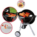 Miniatyrbild 4 av 6: LITEN - Weber One Touch Premium-grill med ljud och ljuskol