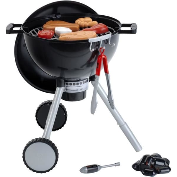 LITEN - Weber One Touch Premium-grill med ljud och ljuskol