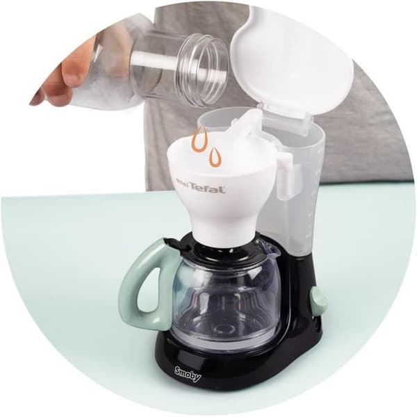 Smoby - Tefal Frukost - Brödrost + kaffebryggare + koppar och skedar - Från 3 år