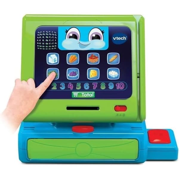 VTECH - 1, 2, 3 Imitate Me - Maxi Shopping Interaktiv Kasse - Imitationslegetøj til Børn