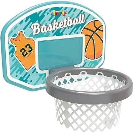 Smoby - Børne Basketballkurv - Smoby Slide Tilbehør - 3 i 1 - Fra 3 år