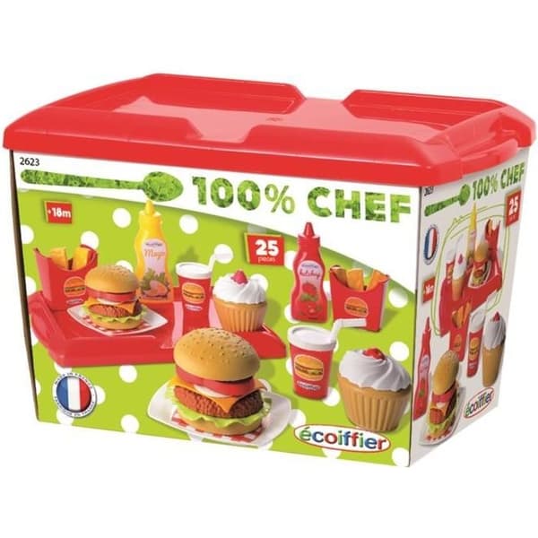 ECOIFFIER CHEF Hamburgerset