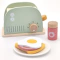 Miniatyrbild 4 av 11: Träbrödrost Pastellfärgad Frukostset Lumarko!