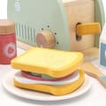Miniatyrbild 7 av 11: Träbrödrost Pastellfärgad Frukostset Lumarko!