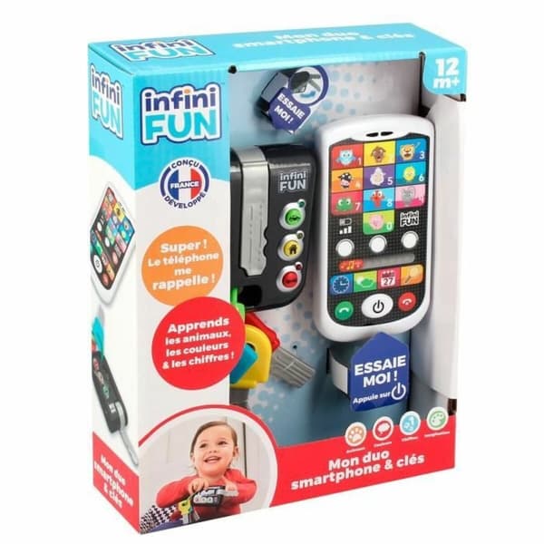 Pedagogisk Spill My Smartphone and Keys Duo 2 Deler