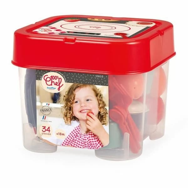 Køkkenspil Ecoiffier 34 Dele