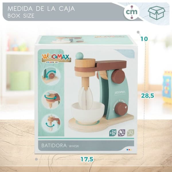Legetøjs blender Woomax 10 x 18 x 17 cm (6 enheder)