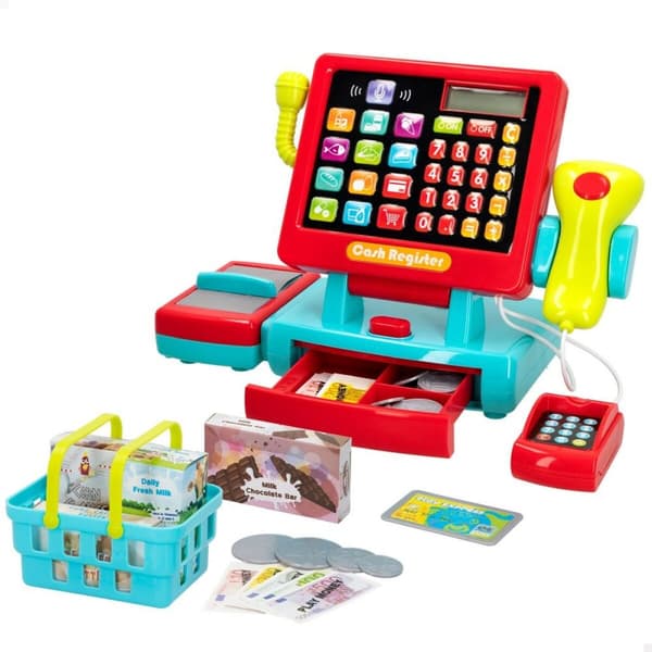 Legetøjskasseapparat PlayGo 31 x 22 x 14,5 cm 6 enheder