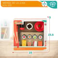 Miniatyrbild 7 av 7: Spel av Trä Woomax Sushi 14 Delar (6 antal)