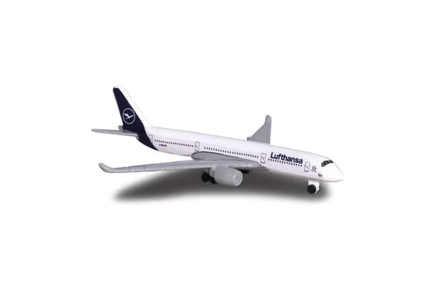 Majorette Flygplan 1-pack A350-900 Lufthansa