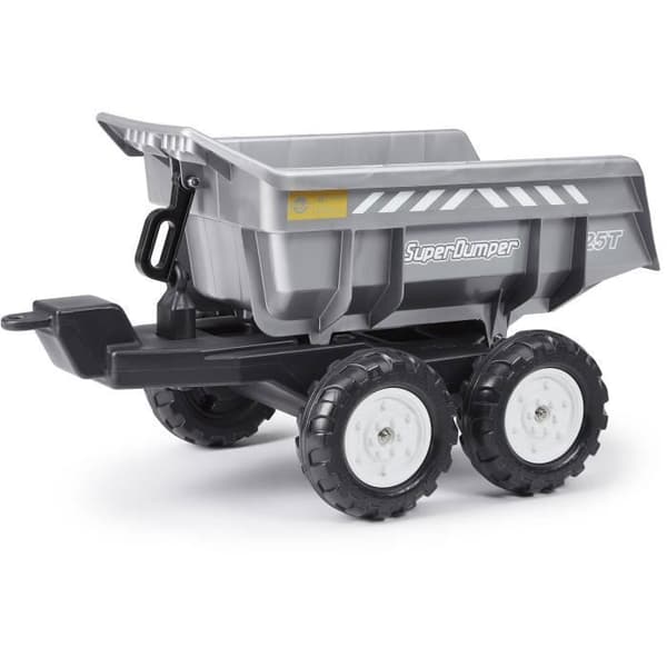 Tippvogn - FALK - Super Dumper - Kan tilpasses hele Falk-traktorserien 3-7 år - 100% fremstillet i Frankrig