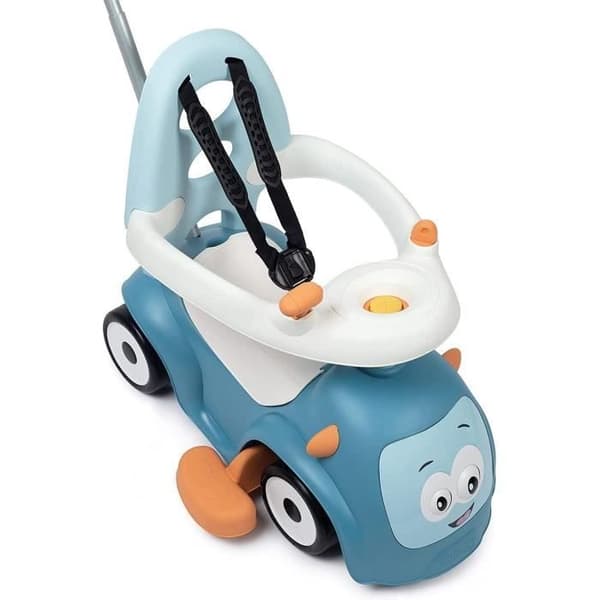 Smoby - Maestro Balade Blå Kørestol - Til Børn Fra 6 Måneder - Evolutionær - Lydløse Hjul - Horn