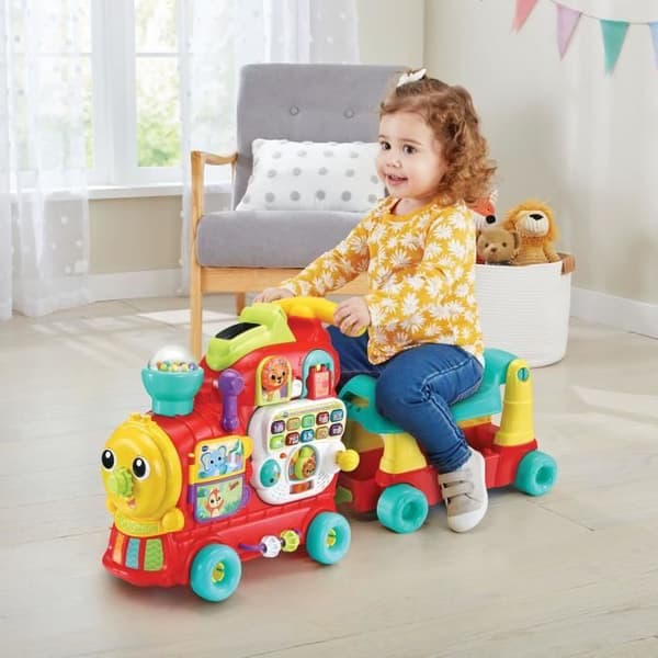 Maxiloco Mon Trotti Train 7 In 1 Carrier - VTECH BABY - Punainen - Musikaali