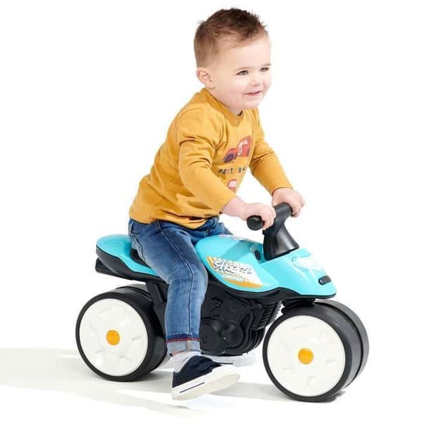 Falk Balancecykel - Street Champion - Lydløse Hjul - Blå