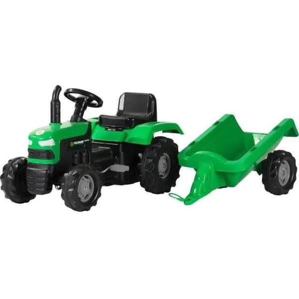 Pedaltraktor med anhænger - Buddy Toys - BPT 1013