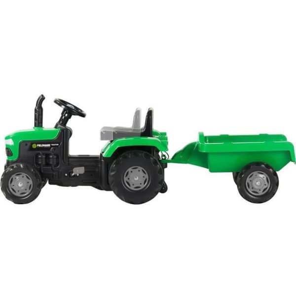 Pedaltraktor med anhænger - Buddy Toys - BPT 1013