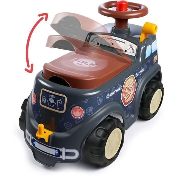 Transportør - FALK - Food Truck - Rat - Trailer - Fra 12 måneder - 100% Lavet i Frankrig