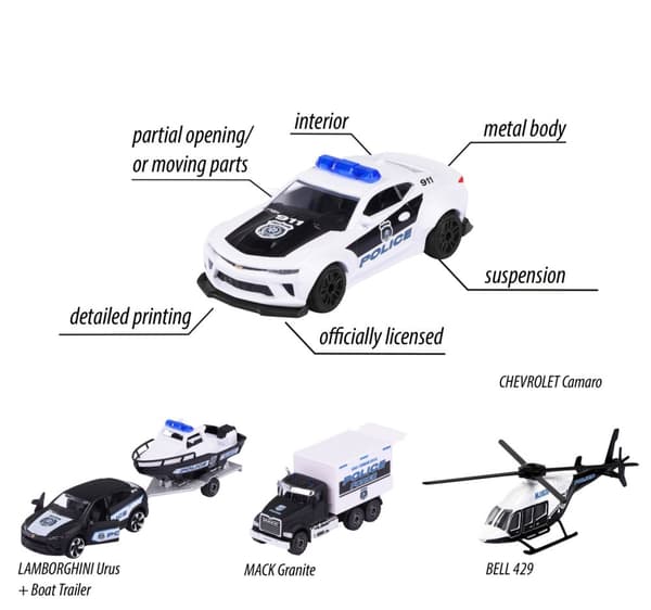 Majorette Police Force Giftpack
