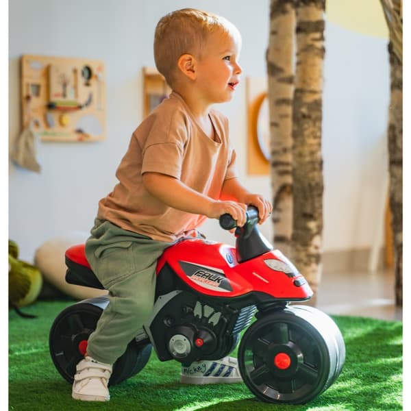 FALK Åkleksak Racing Röd med Breda Hjul 1+