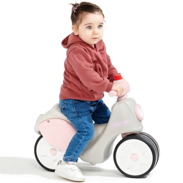 FALK Løbehjul Strada Retro Walker til piger med Silent Dæk fra 1 år