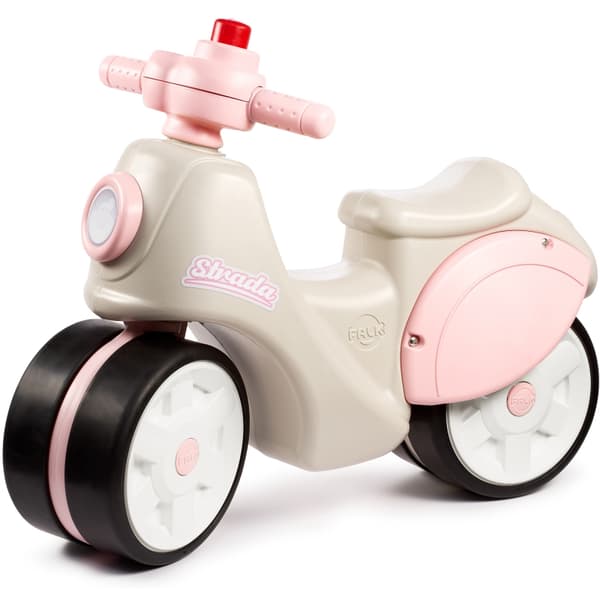 FALK Løbehjul Strada Retro Walker til piger med Silent Dæk fra 1 år
