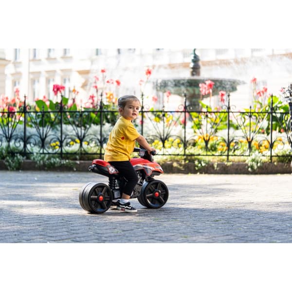 FALK Walking Motorcykel Racing Team Rød med brede hjul fra 1 år