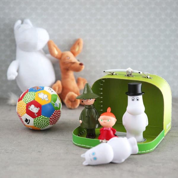 Mumin Badleksak Badkar med figurer