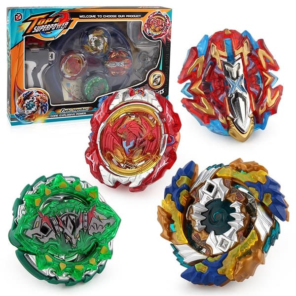Top Superpower Top Plate battle set 4-pack
