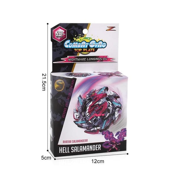 Combat Gyro Top Plate - Hell Salamander