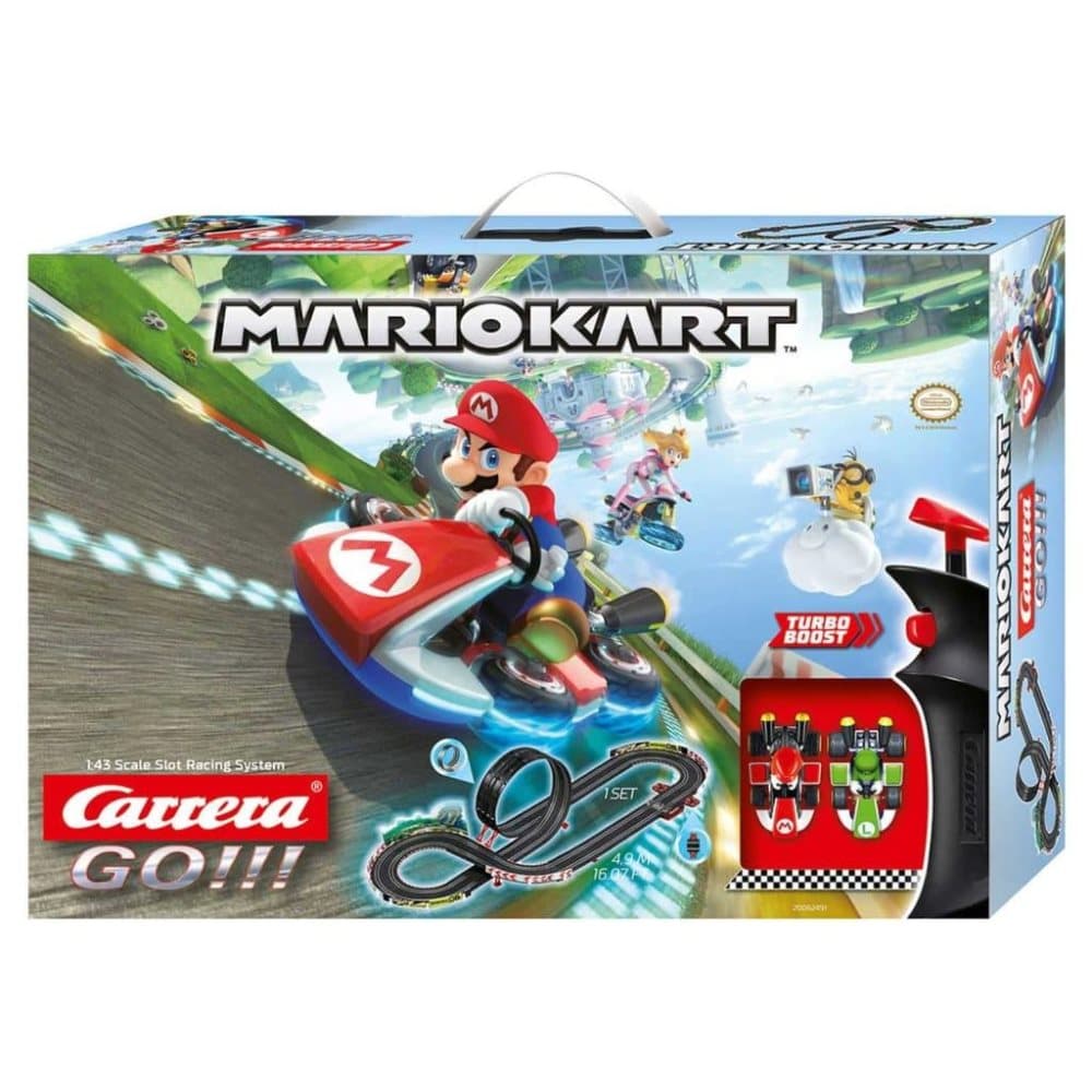 Carrera GO Racerbil og bilbanesett Nintendo Mario Kart 8 1:43