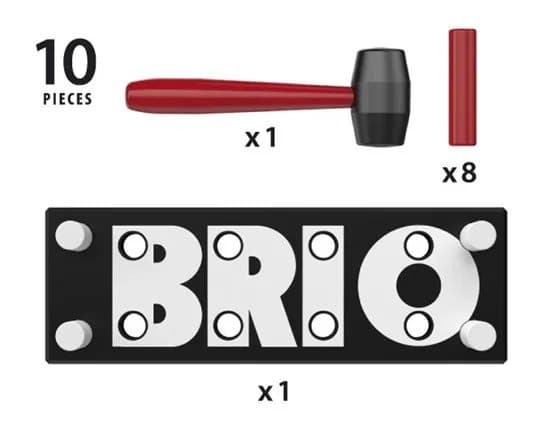 BRIO 30515 Pounding Bench